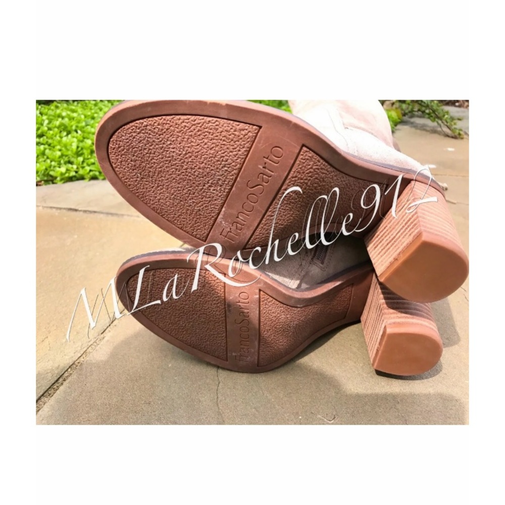 $250 NEW! - Franco Sarto Over the Knee Boots 6M - Picture 5 of 6